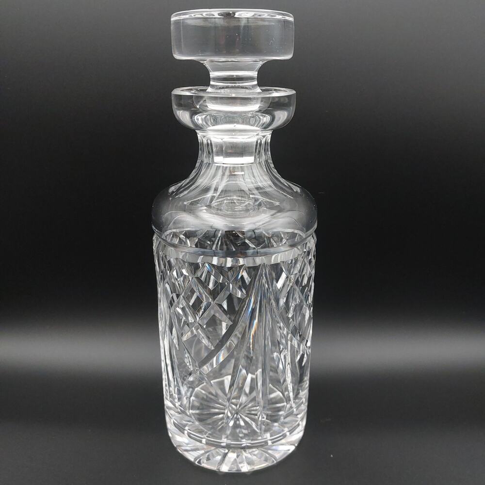 Vintage Waterford Crystal Decanter - Crystal Whiskey & Spirit Liquor Bottle